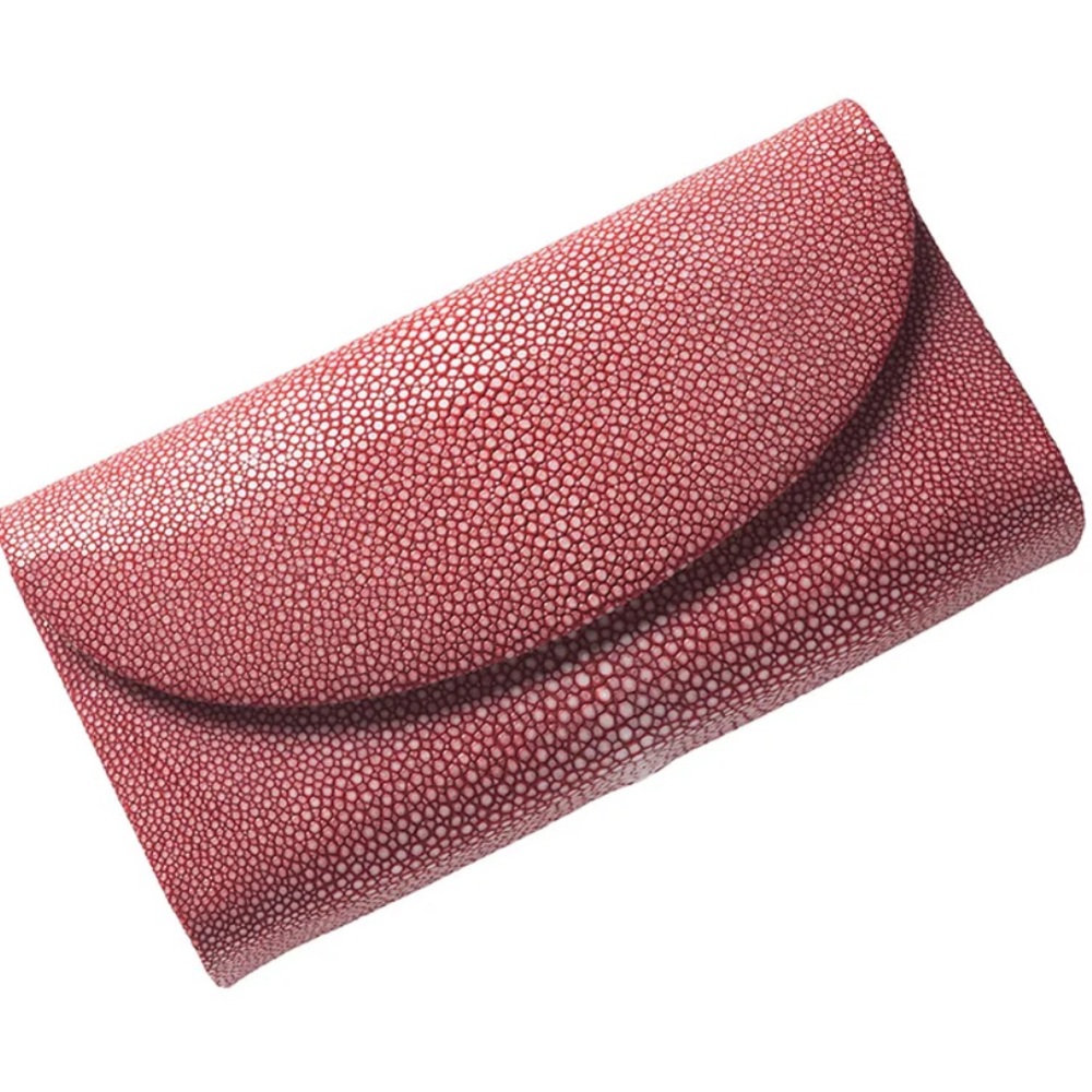 J Markell Elegant Pink/red Clutch